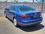 2017 Blue Volkswagen Passat 1.8T SE (1VWBT7A32HC) with an 1.8L I-4 gasoline direct injection, DOHC, variable valve control, intercooled turbo, regular unleaded, engine with 170HP engine, located at 4110 Avenue Q, Lubbock, 79412, 33.556553, -101.855820 - Photo#2