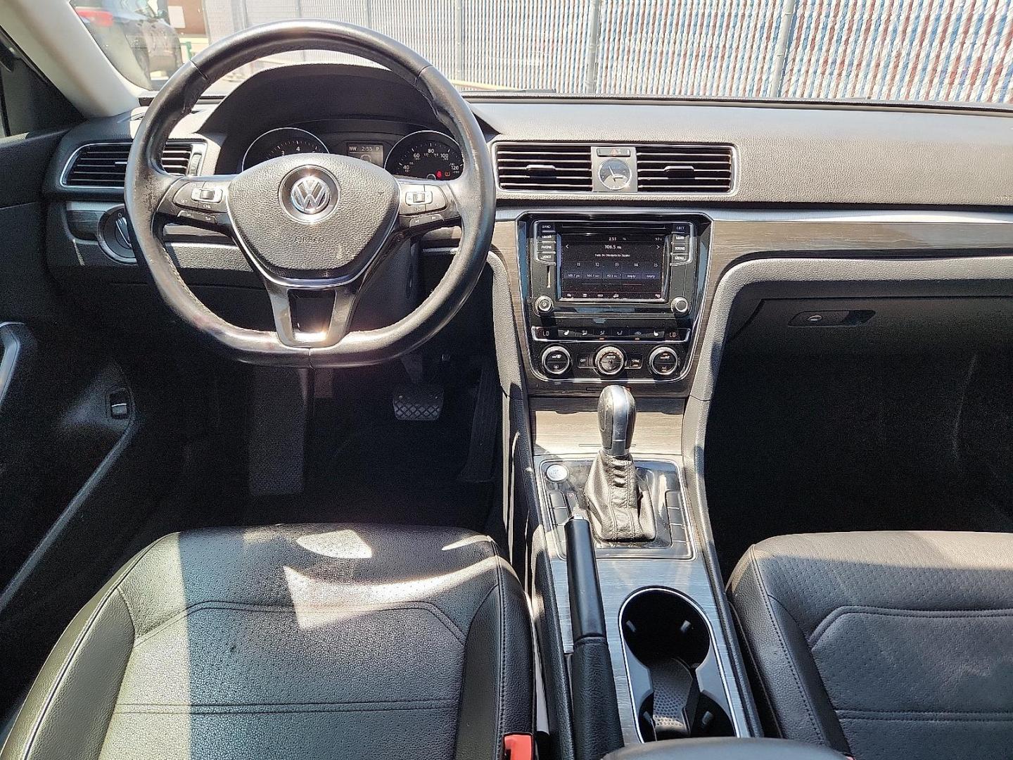 2017 Blue Volkswagen Passat 1.8T SE (1VWBT7A32HC) with an 1.8L I-4 gasoline direct injection, DOHC, variable valve control, intercooled turbo, regular unleaded, engine with 170HP engine, located at 4110 Avenue Q, Lubbock, 79412, 33.556553, -101.855820 - Photo#5