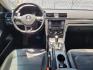 2017 Blue Volkswagen Passat 1.8T SE (1VWBT7A32HC) with an 1.8L I-4 gasoline direct injection, DOHC, variable valve control, intercooled turbo, regular unleaded, engine with 170HP engine, located at 4110 Avenue Q, Lubbock, 79412, 33.556553, -101.855820 - Photo#5