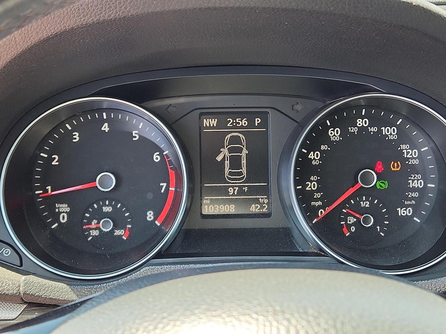 2017 Blue Volkswagen Passat 1.8T SE (1VWBT7A32HC) with an 1.8L I-4 gasoline direct injection, DOHC, variable valve control, intercooled turbo, regular unleaded, engine with 170HP engine, located at 4110 Avenue Q, Lubbock, 79412, 33.556553, -101.855820 - Photo#9
