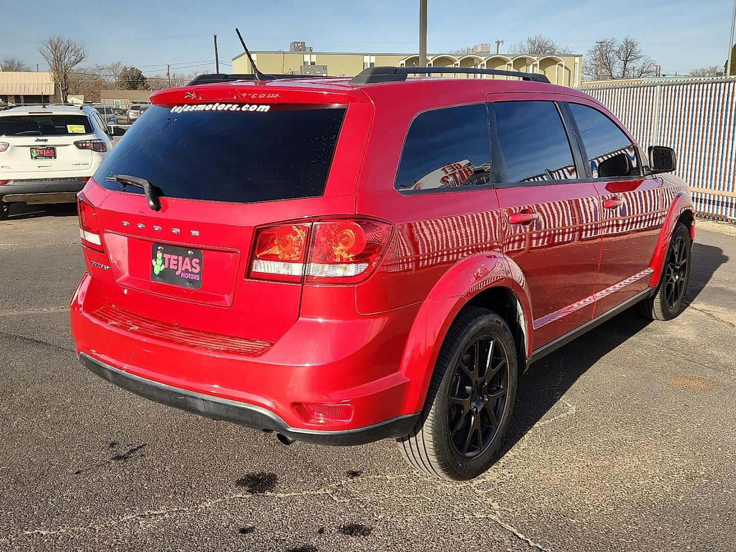 2016 Redline 2 Coat Pearl - PRM /Black - X9 Dodge Journey SXT (3C4PDCBB4GT) with an Tigershark MultiAir 2.4L I-4 DOHC, variable valve control, regular unleaded, engine with 173HP engine, located at 4110 Avenue Q, Lubbock, 79412, 33.556553, -101.855820 - Photo#1