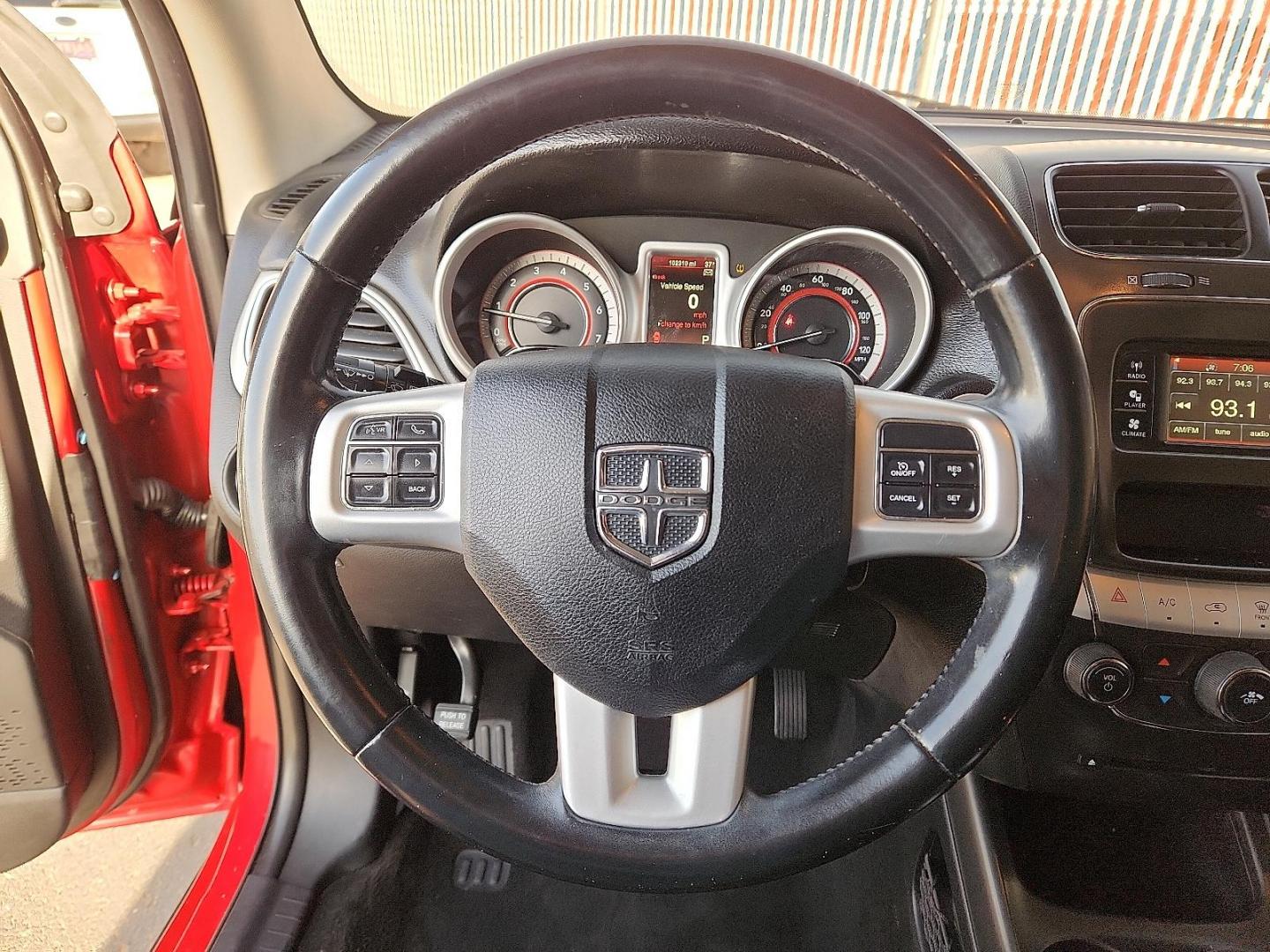 2016 Redline 2 Coat Pearl - PRM /Black - X9 Dodge Journey SXT (3C4PDCBB4GT) with an Tigershark MultiAir 2.4L I-4 DOHC, variable valve control, regular unleaded, engine with 173HP engine, located at 4110 Avenue Q, Lubbock, 79412, 33.556553, -101.855820 - Photo#10