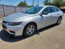 2018 SILVER /Dark Atmosphere/Medium Ash Gray - H1H Chevrolet Malibu 1LS (1G1ZB5ST1JF) with an ECOTEC 1.5L I-4 gasoline direct injection, DOHC, VVT variable valve control, intercooled turbo, regular unleaded, engine with 160HP engine, located at 4110 Avenue Q, Lubbock, 79412, 33.556553, -101.855820 - 05/04/2024 inspection in envelope god 05/15/2024 KEY IN ENVELOPE GOD - Photo#1
