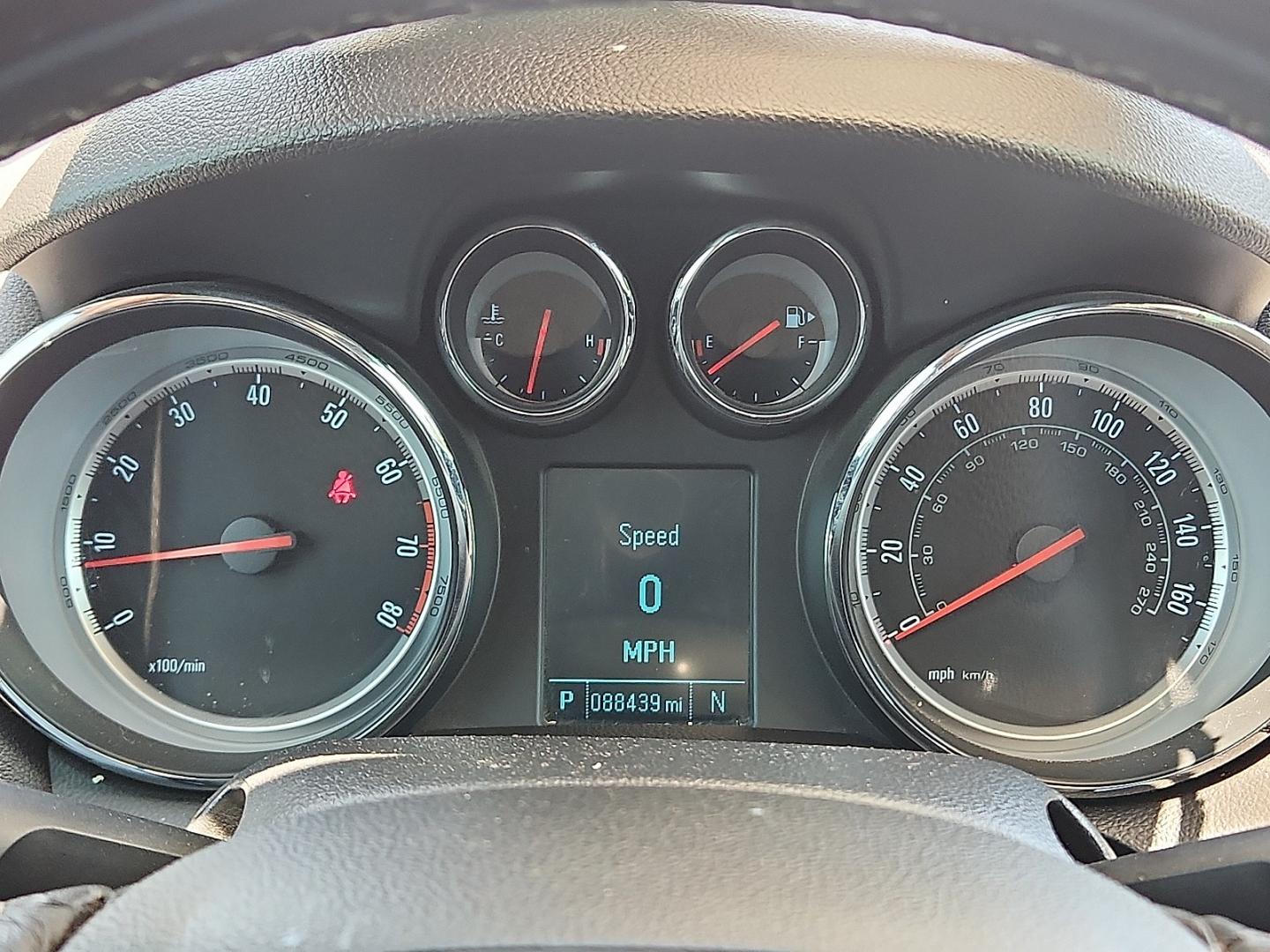 2016 Carbon Black Metallic - GAR /Ebony - AFN Buick Encore (KL4CJASB2GB) with an Ecotec 1.4L I-4 DOHC, variable valve control, intercooled turbo, regular unleaded, engine with 138HP engine, located at 4110 Avenue Q, Lubbock, 79412, 33.556553, -101.855820- Photo#9