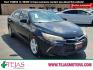 2017 Midnight Black Metallic - 218 /Black - 20 Toyota Camry SE (4T1BF1FK0HU) with an 2.5L I-4 DOHC, variable valve control, regular unleaded, engine with 178HP engine, located at 4110 Avenue Q, Lubbock, 79412, 33.556553, -101.855820 - Photo#0