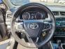 2017 Midnight Black Metallic - 218 /Black - 20 Toyota Camry SE (4T1BF1FK0HU) with an 2.5L I-4 DOHC, variable valve control, regular unleaded, engine with 178HP engine, located at 4110 Avenue Q, Lubbock, 79412, 33.556553, -101.855820 - Photo#10