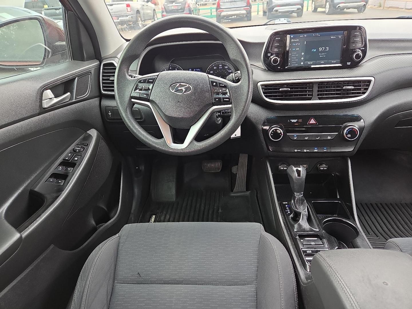 2019 Gemstone Red - R5R /Black - TRY Hyundai Tucson SE (KM8J23A40KU) with an Nu 2L I-4 gasoline direct injection, DOHC, D-CVVT variable valve control, regular unleaded, engine with 161HP engine, located at 4110 Avenue Q, Lubbock, 79412, 33.556553, -101.855820 - Photo#6
