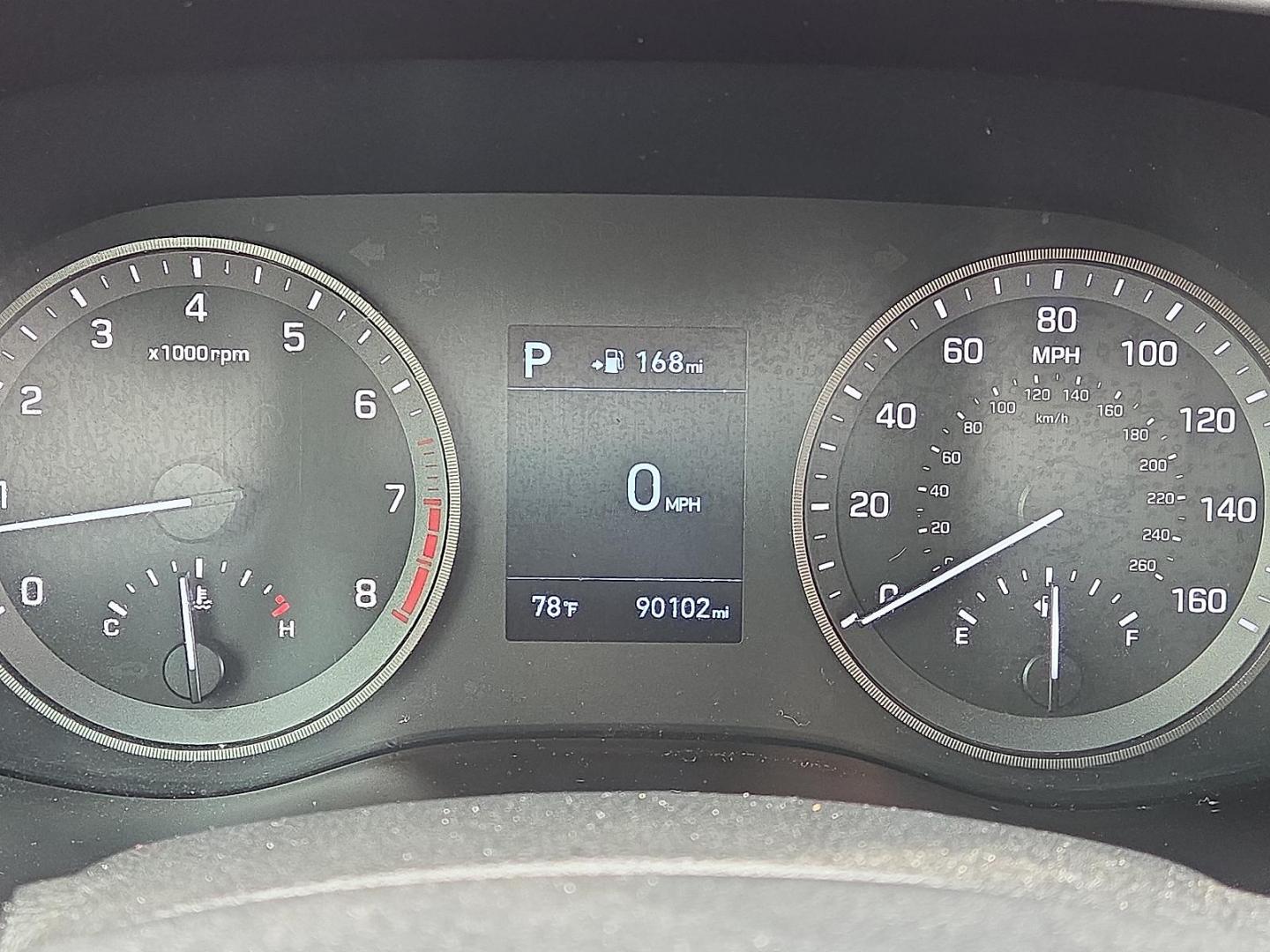 2019 Gemstone Red - R5R /Black - TRY Hyundai Tucson SE (KM8J23A40KU) with an Nu 2L I-4 gasoline direct injection, DOHC, D-CVVT variable valve control, regular unleaded, engine with 161HP engine, located at 4110 Avenue Q, Lubbock, 79412, 33.556553, -101.855820 - Photo#11