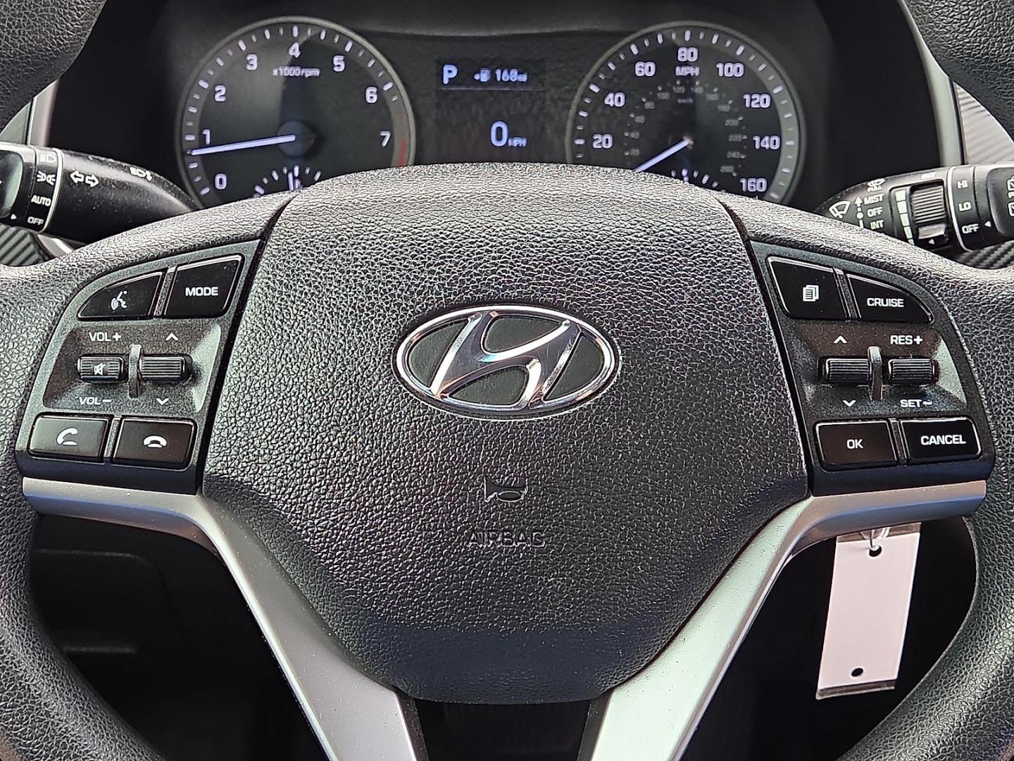 2019 Gemstone Red - R5R /Black - TRY Hyundai Tucson SE (KM8J23A40KU) with an Nu 2L I-4 gasoline direct injection, DOHC, D-CVVT variable valve control, regular unleaded, engine with 161HP engine, located at 4110 Avenue Q, Lubbock, 79412, 33.556553, -101.855820 - Photo#12