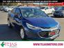 2019 Pacific Blue Metallic - G6O /Jet Black/Galvanized - HXW Chevrolet Cruze LT (1G1BE5SMXK7) with an 1.4L I-4 gasoline direct injection, DOHC, VVT variable valve control, intercooled turbo, regular unleaded, engine with 153HP engine, located at 4110 Avenue Q, Lubbock, 79412, 33.556553, -101.855820 - Photo#0