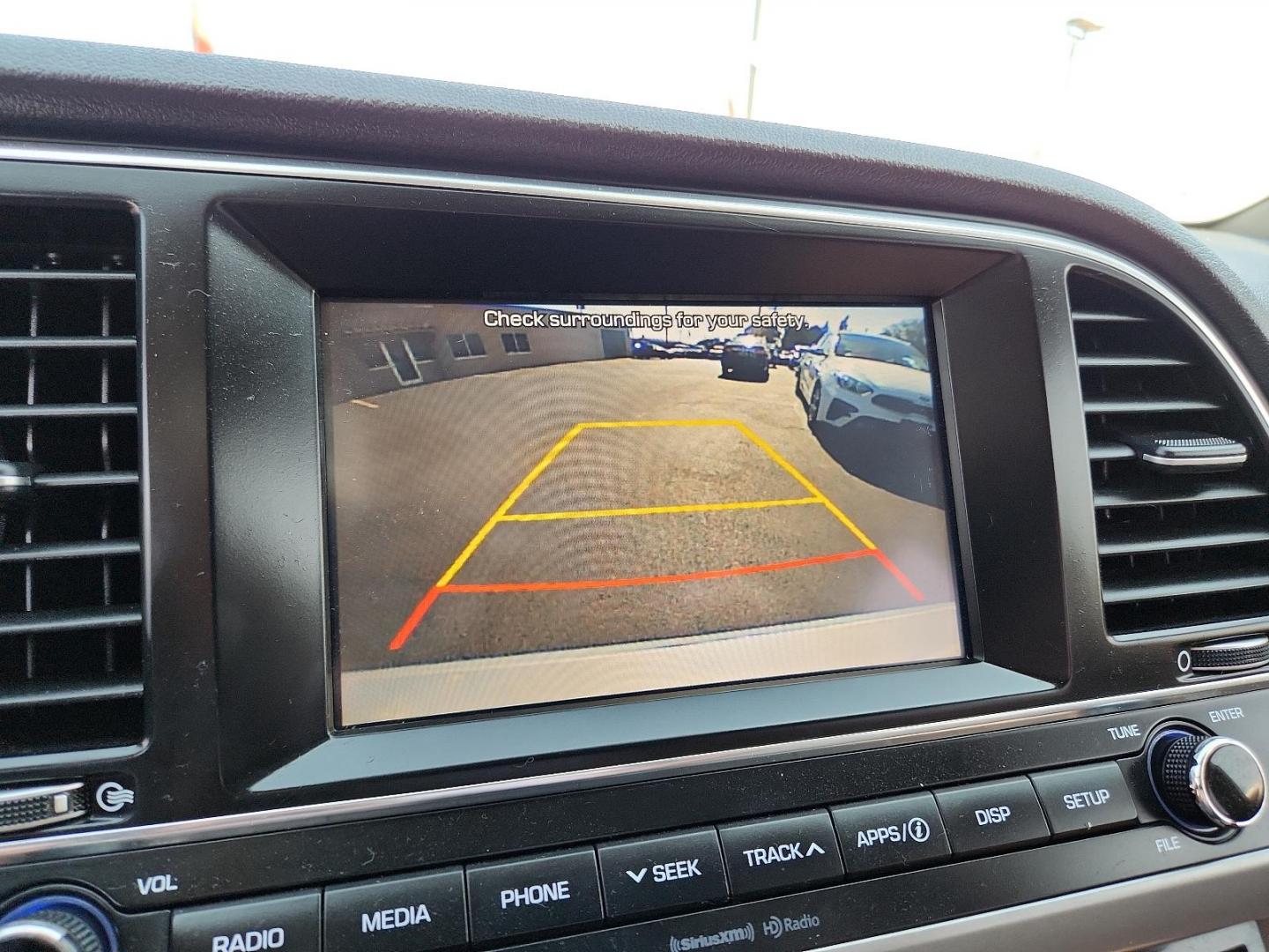 2018 TAN Hyundai Elantra Value Edition (KMHD84LF4JU) with an Nu 2L I-4 DOHC, D-CVVT variable valve control, regular unleaded, engine with 147HP engine, located at 4110 Avenue Q, Lubbock, 79412, 33.556553, -101.855820 - Photo#7