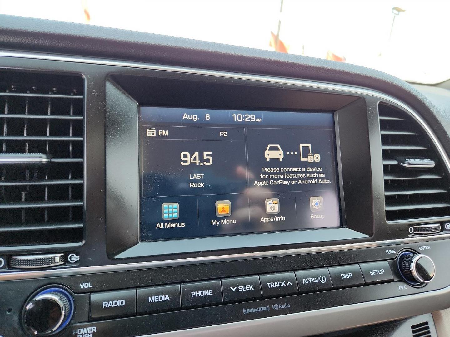 2018 TAN Hyundai Elantra Value Edition (KMHD84LF4JU) with an Nu 2L I-4 DOHC, D-CVVT variable valve control, regular unleaded, engine with 147HP engine, located at 4110 Avenue Q, Lubbock, 79412, 33.556553, -101.855820 - Photo#8