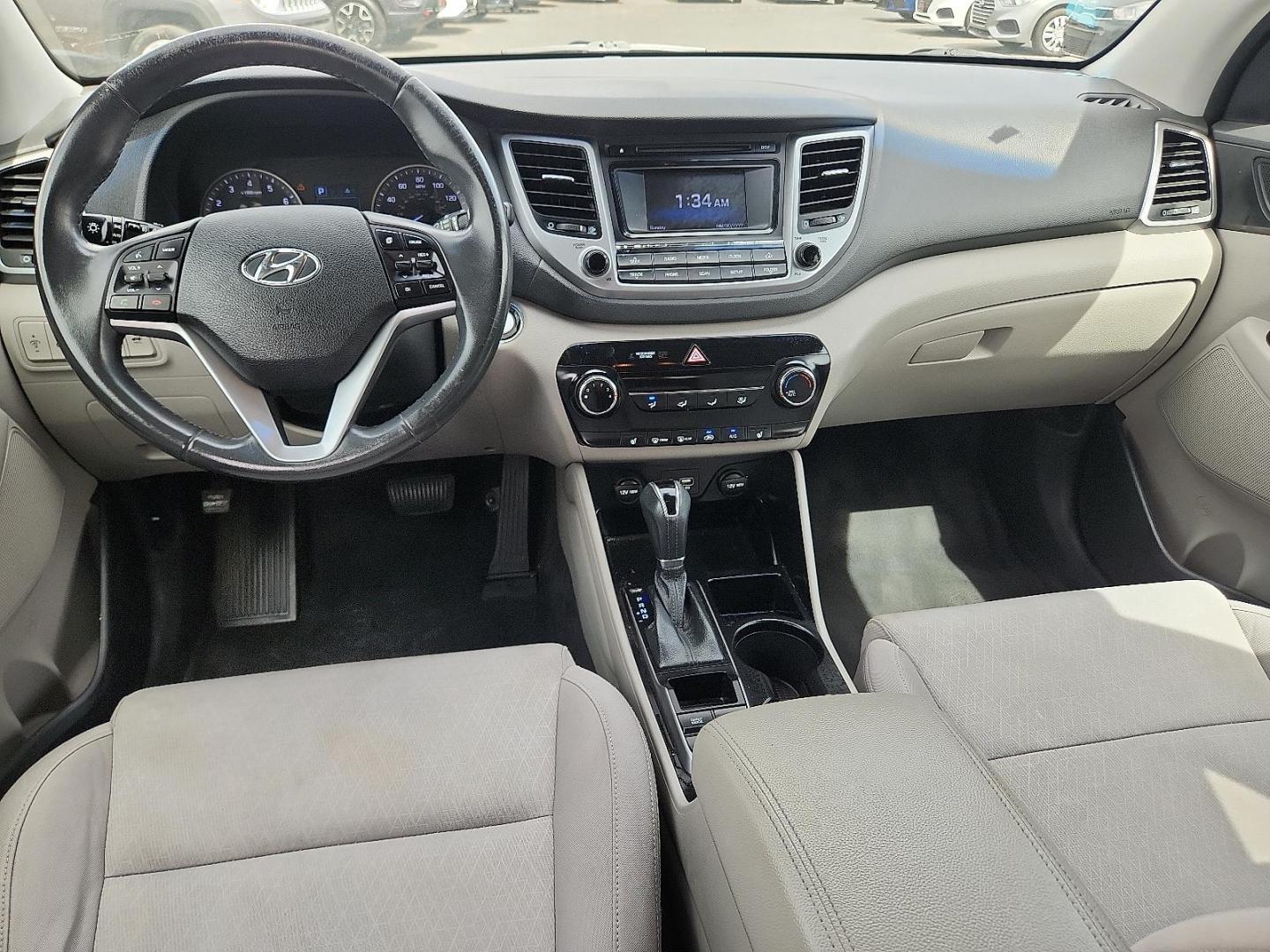 2016 Coliseum Grey - Z5G /Gray - TGG Hyundai Tucson Sport (KM8J33A20GU) with an 1.6L I-4 gasoline direct injection, DOHC, variable valve control, intercooled turbo, regular unleaded, engine with 175HP engine, located at 4110 Avenue Q, Lubbock, 79412, 33.556553, -101.855820 - Photo#6