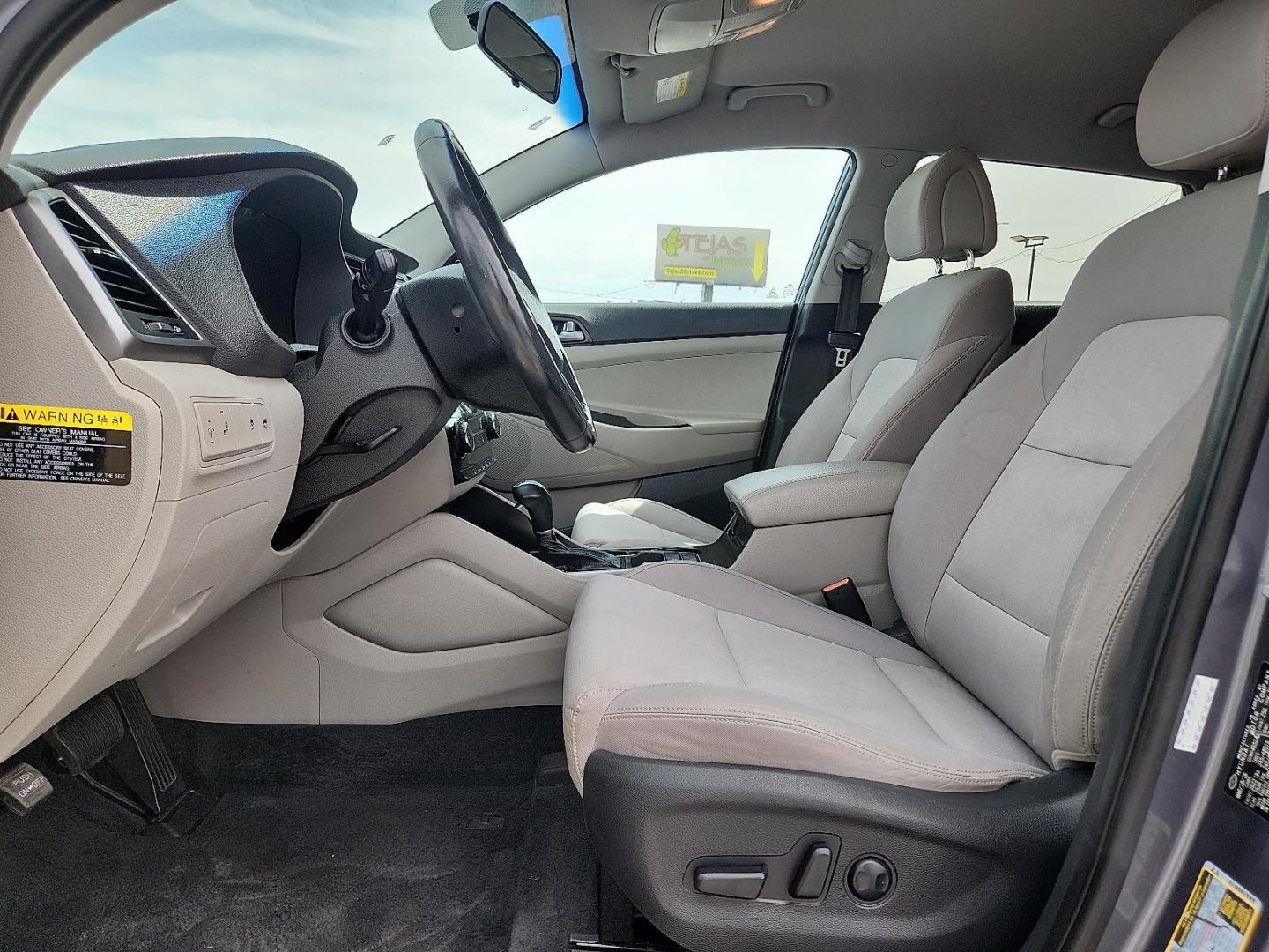 2016 Coliseum Grey - Z5G /Gray - TGG Hyundai Tucson Sport (KM8J33A20GU) with an 1.6L I-4 gasoline direct injection, DOHC, variable valve control, intercooled turbo, regular unleaded, engine with 175HP engine, located at 4110 Avenue Q, Lubbock, 79412, 33.556553, -101.855820 - Photo#7