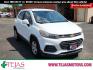 2017 Summit White - GAZ /Jet Black - AFJ Chevrolet Trax LS (KL7CJKSB0HB) with an Ecotec 1.4L I-4 DOHC, variable valve control, intercooled turbo, regular unleaded, engine with 138HP engine, located at 4110 Avenue Q, Lubbock, 79412, 33.556553, -101.855820 - Photo#0