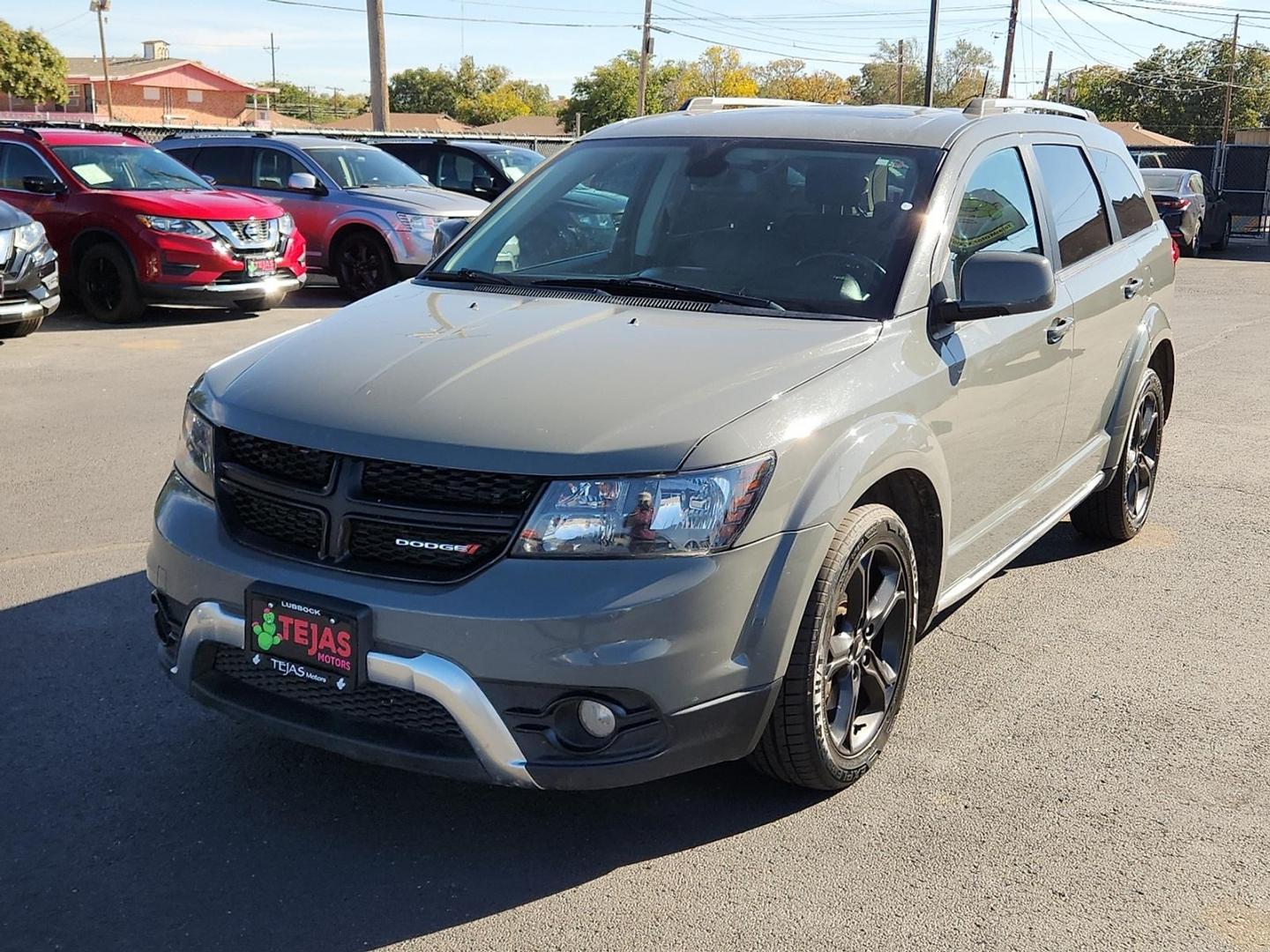 2020 Destroyer Gray Clearcoat - PDN /Black - X9 Dodge Journey Crossroad (3C4PDCGB3LT) with an Tigershark MultiAir 2.4L I-4 DOHC, VVT variable valve control, regular unleaded, engine with 173HP engine, located at 4110 Avenue Q, Lubbock, 79412, 33.556553, -101.855820 - Photo#3