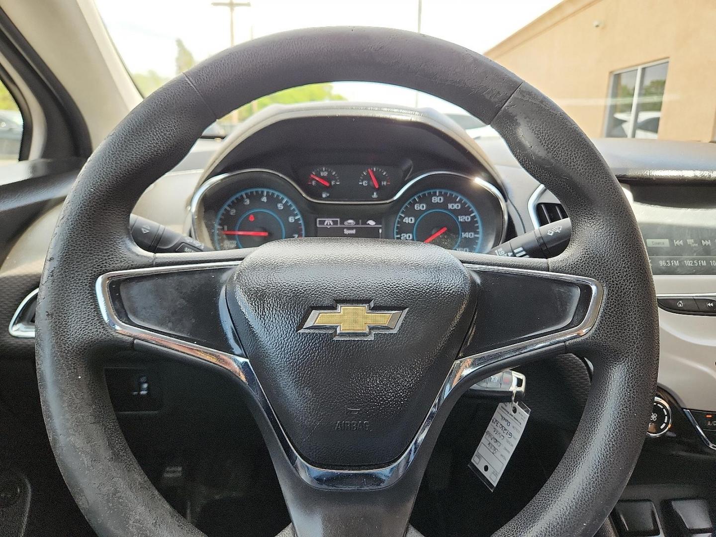 2016 Mosaic Black Metallic - GB8 /Jet Black - HLF Chevrolet Cruze LS Auto (1G1BC5SM2G7) with an 1.4L I-4 gasoline direct injection, DOHC, variable valve control, intercooled turbo, regular unleaded, engine with 153HP engine, located at 4110 Avenue Q, Lubbock, 79412, 33.556553, -101.855820 - Photo#10