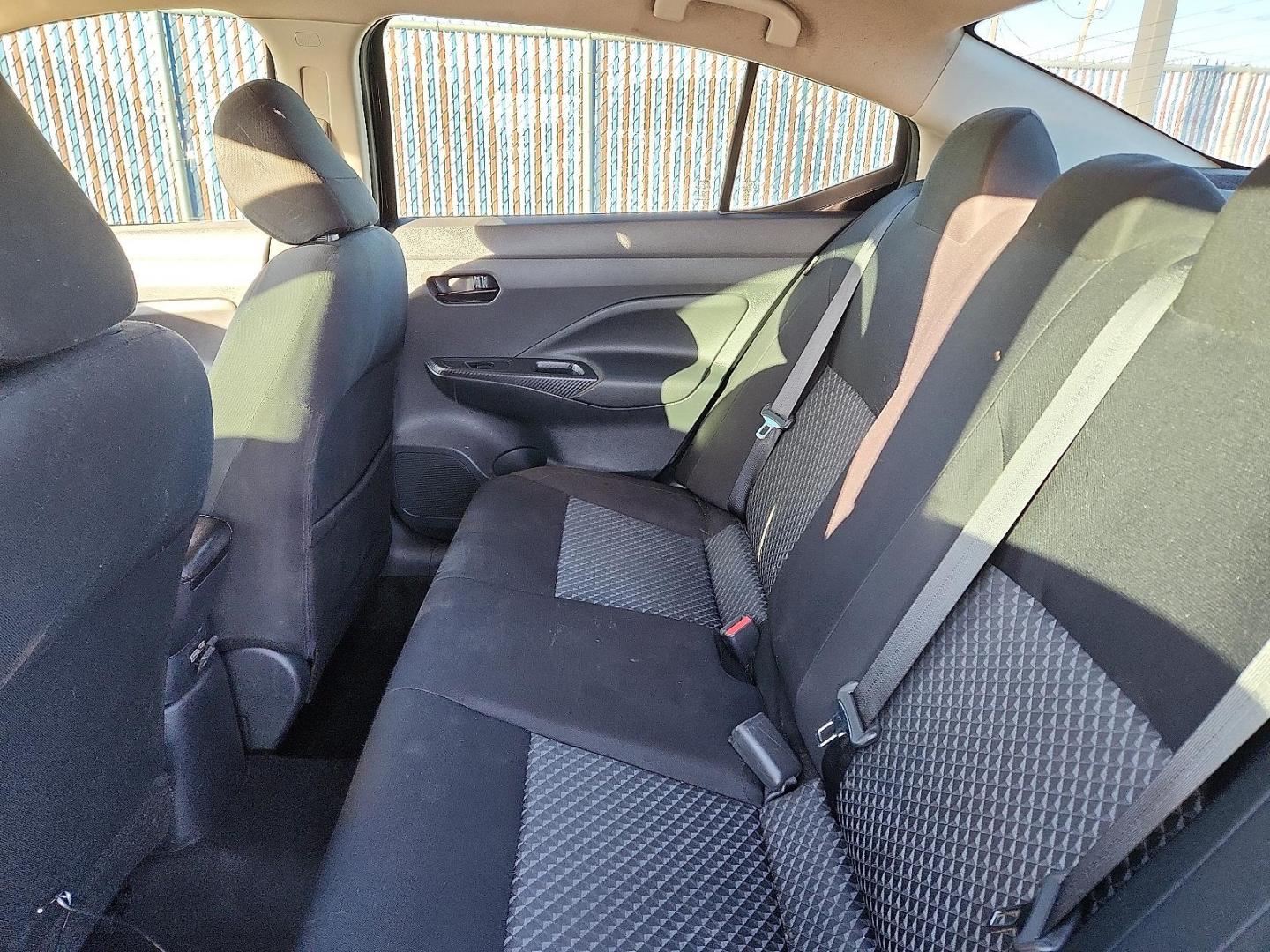 2020 Super Black - KH3 /Charcoal - G Nissan Versa S 5-Speed Manual Transmission (3N1CN8BV4LL) with an 1.6L I-4 DOHC, variable valve control, regular unleaded, engine with 122HP engine, located at 4110 Avenue Q, Lubbock, 79412, 33.556553, -101.855820 - Photo#4