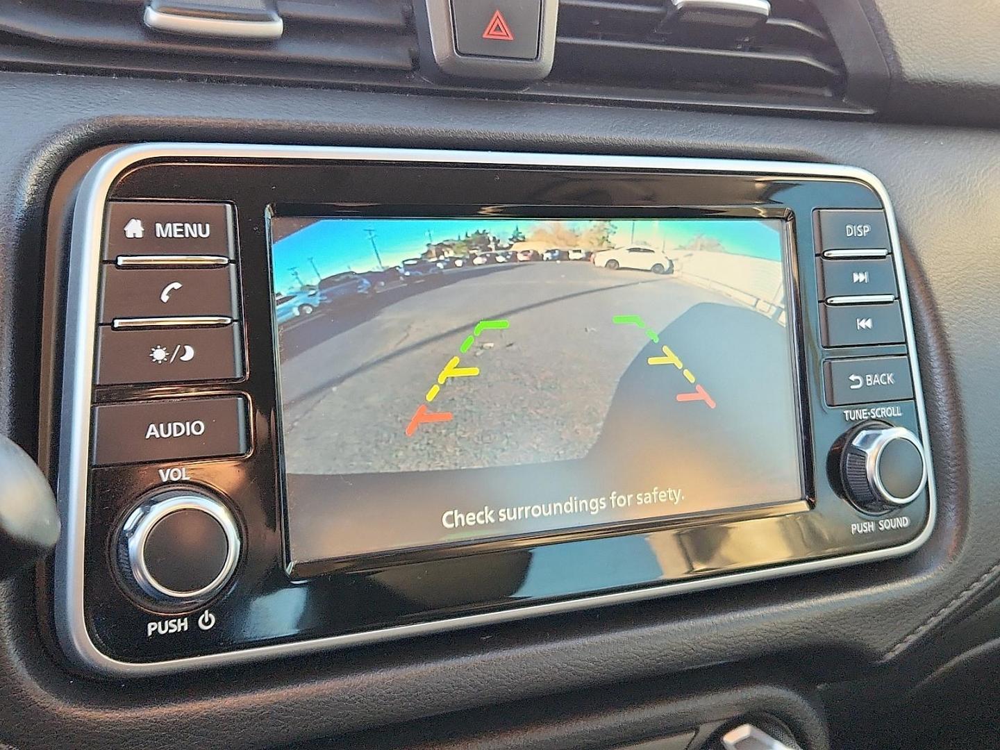 2020 Super Black - KH3 /Charcoal - G Nissan Versa S 5-Speed Manual Transmission (3N1CN8BV4LL) with an 1.6L I-4 DOHC, variable valve control, regular unleaded, engine with 122HP engine, located at 4110 Avenue Q, Lubbock, 79412, 33.556553, -101.855820 - Photo#7