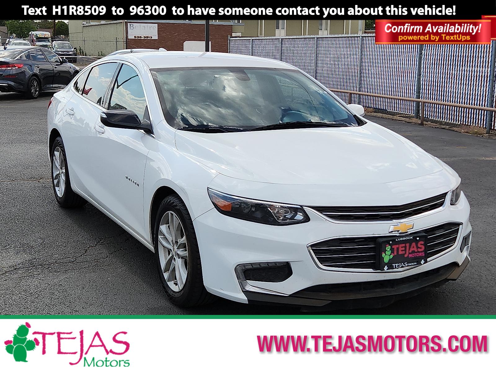 photo of 2018 Chevrolet Malibu LT