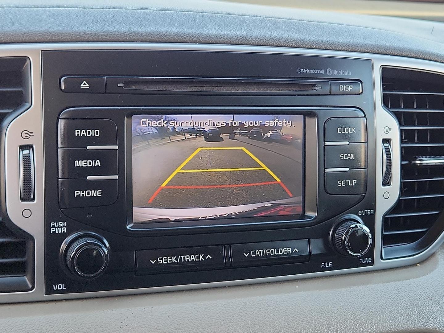 2017 Sparkling Silver - KCS /Gray - GBU Kia Sportage LX (KNDPM3AC4H7) with an Theta II 2.4L I-4 gasoline direct injection, DOHC, D-CVVT variable valve control, regular unleaded, engine with 181HP engine, located at 4110 Avenue Q, Lubbock, 79412, 33.556553, -101.855820 - Photo#7