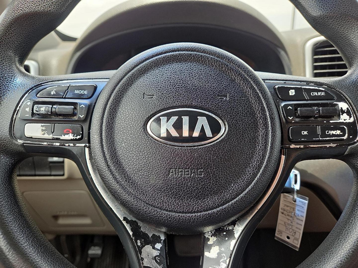 2017 Sparkling Silver - KCS /Gray - GBU Kia Sportage LX (KNDPM3AC4H7) with an Theta II 2.4L I-4 gasoline direct injection, DOHC, D-CVVT variable valve control, regular unleaded, engine with 181HP engine, located at 4110 Avenue Q, Lubbock, 79412, 33.556553, -101.855820- Photo#10