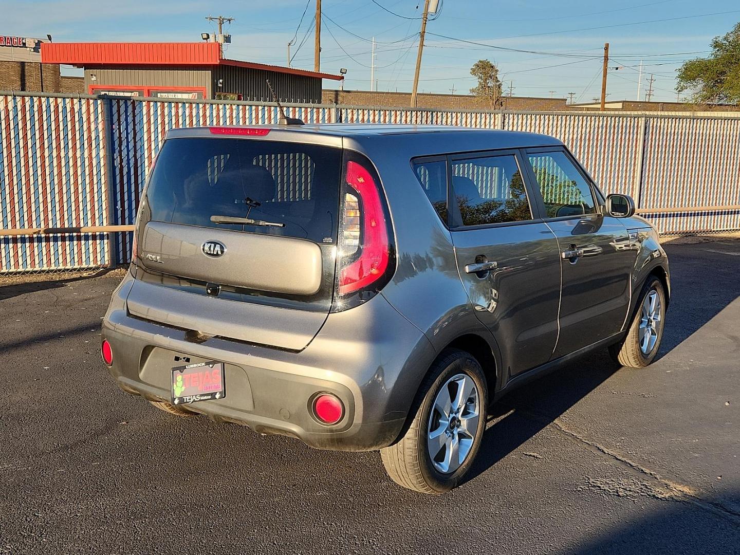 2019 GRAY Kia Soul Base (KNDJN2A23K7) with an Engine: 1.6L GDI DOHC Dual CVVT I4 engine, located at 4110 Avenue Q, Lubbock, 79412, 33.556553, -101.855820 - 10/30/2024 INSPECTION IN ENVELOPE GOD 10/31/2024 KEY IN ENVELOPE GOD - Photo#1