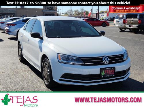 2015 Volkswagen Jetta Sedan 2.0L S w/Technology