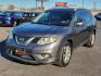 2015 Gun Metallic - KAD /Almond - C Nissan Rogue SL (5N1AT2MT1FC) with an 2.5L I-4 DOHC, variable valve control, regular unleaded, engine with 170HP engine, located at 4110 Avenue Q, Lubbock, 79412, 33.556553, -101.855820 - Photo#3
