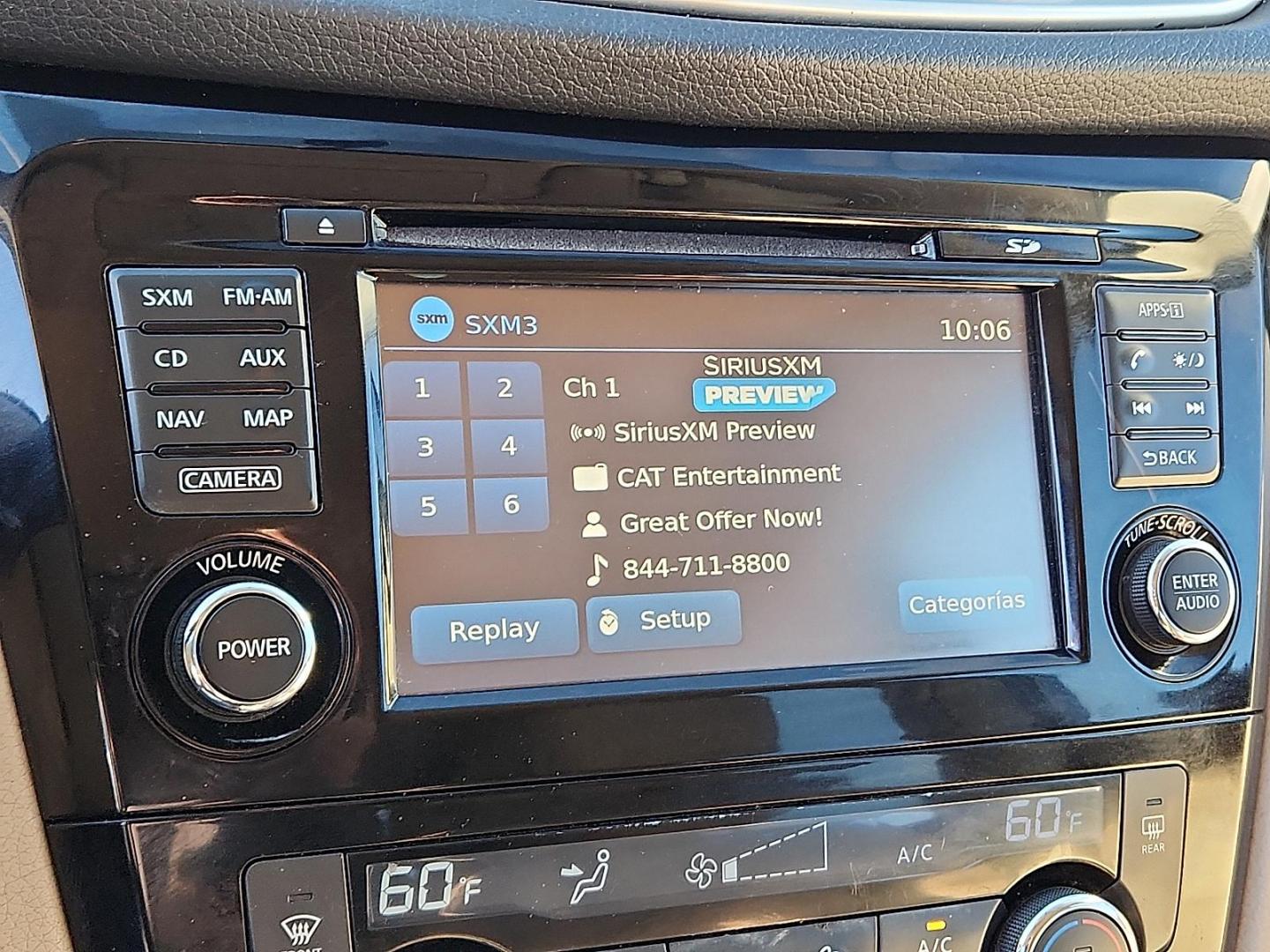 2015 Gun Metallic - KAD /Almond - C Nissan Rogue SL (5N1AT2MT1FC) with an 2.5L I-4 DOHC, variable valve control, regular unleaded, engine with 170HP engine, located at 4110 Avenue Q, Lubbock, 79412, 33.556553, -101.855820 - Photo#8