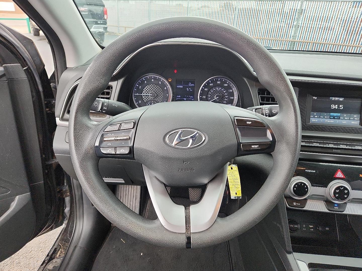 2019 BLACK Hyundai Elantra SE (5NPD74LF3KH) with an Nu 2L I-4 DOHC, D-CVVT variable valve control, regular unleaded, engine with 147HP engine, located at 4110 Avenue Q, Lubbock, 79412, 33.556553, -101.855820 - 11/23/2024 INSPECTION IN ENVELOPE GOD 12/13/2024 KEY IN ENVELOPE GOD - Photo#10