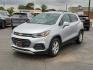 2018 Silver Ice Metallic - GAN /Jet Black/Light Ash Gray - AFQ Chevrolet Trax LT (KL7CJLSBXJB) with an ECOTEC 1.4L I-4 DOHC, VVT variable valve control, intercooled turbo, regular unleaded, engine with 138HP engine, located at 4110 Avenue Q, Lubbock, 79412, 33.556553, -101.855820 - Photo#1