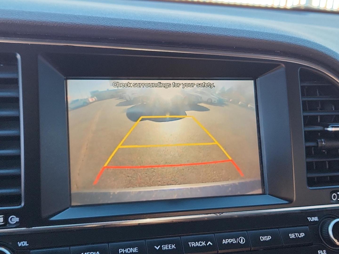 2018 Machine Gray - 2C /Gray - PK Hyundai Elantra SEL (5NPD84LF6JH) with an Nu 2L I-4 DOHC, D-CVVT variable valve control, regular unleaded, engine with 147HP engine, located at 4110 Avenue Q, Lubbock, 79412, 33.556553, -101.855820 - Photo#7