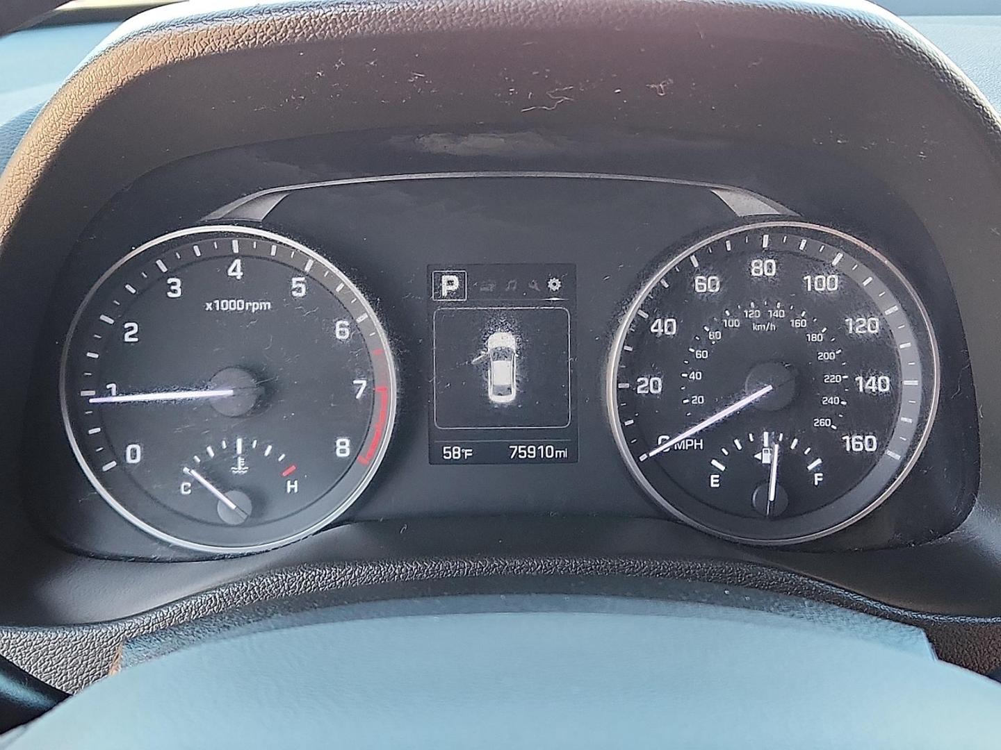 2018 Machine Gray - 2C /Gray - PK Hyundai Elantra SEL (5NPD84LF6JH) with an Nu 2L I-4 DOHC, D-CVVT variable valve control, regular unleaded, engine with 147HP engine, located at 4110 Avenue Q, Lubbock, 79412, 33.556553, -101.855820 - Photo#9