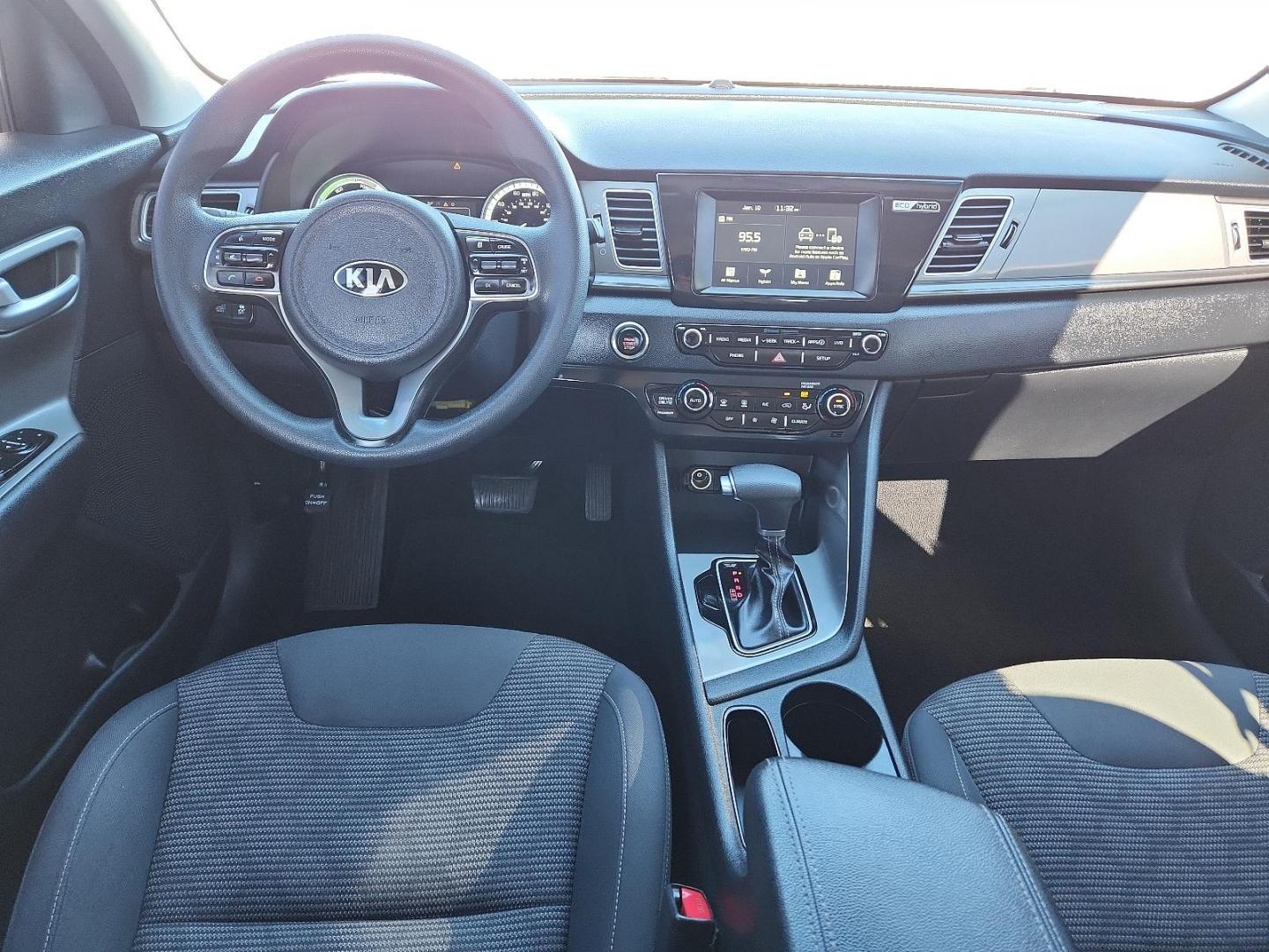 2019 WHITE Kia Niro LX (KNDCB3LC0K5) with an 1.6L I-4 gasoline direct injection, DOHC, variable valve control, regular unleaded, engine with 104HP engine, located at 4110 Avenue Q, Lubbock, 79412, 33.556553, -101.855820 - 01/18/2025 KEY IN ENVELOPE GOD - Photo#5