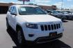 2015 Bright White Clearcoat - PW7 /Black - X9 Jeep Grand Cherokee Limited (1C4RJEBG4FC) with an 3.6L V-6 DOHC, variable valve control, regular unleaded, engine with 290HP engine, located at 4110 Avenue Q, Lubbock, 79412, 33.556553, -101.855820 - 07/03/2026 KEY IN ENVELOPE GOD- Photo#0