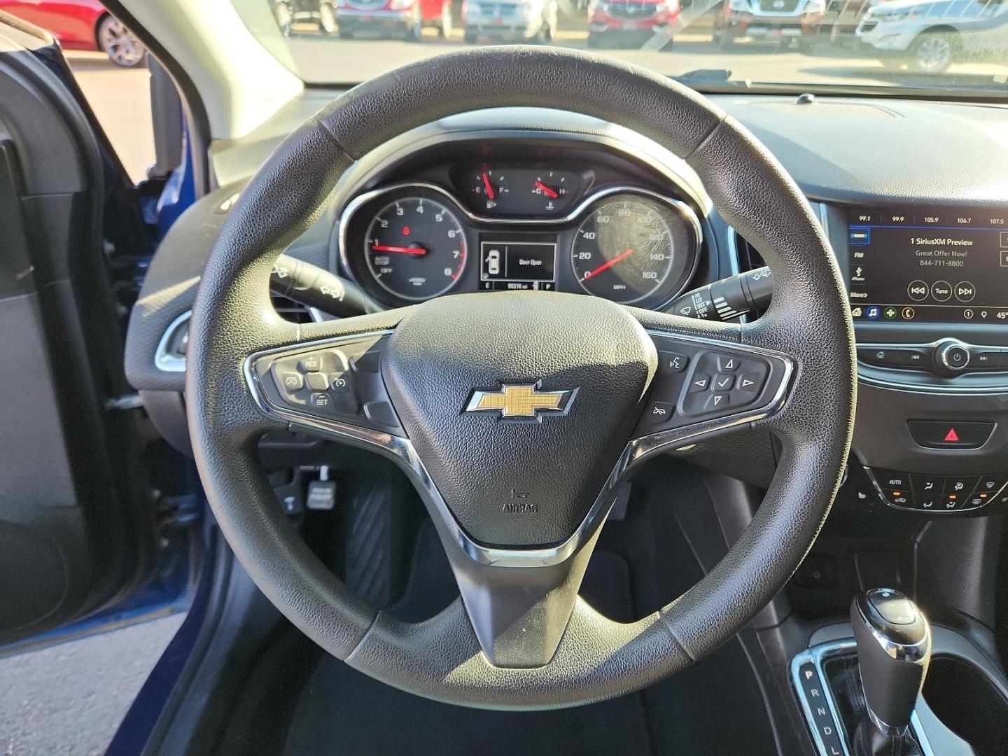 2019 BLUE Chevrolet Cruze LT (1G1BE5SM9K7) with an 1.4L I-4 gasoline direct injection, DOHC, VVT variable valve control, intercooled turbo, regular unleaded, engine with 153HP engine, located at 4110 Avenue Q, Lubbock, 79412, 33.556553, -101.855820 - 01/18/2025 KEY IN ENVELOPE GOD - Photo#10