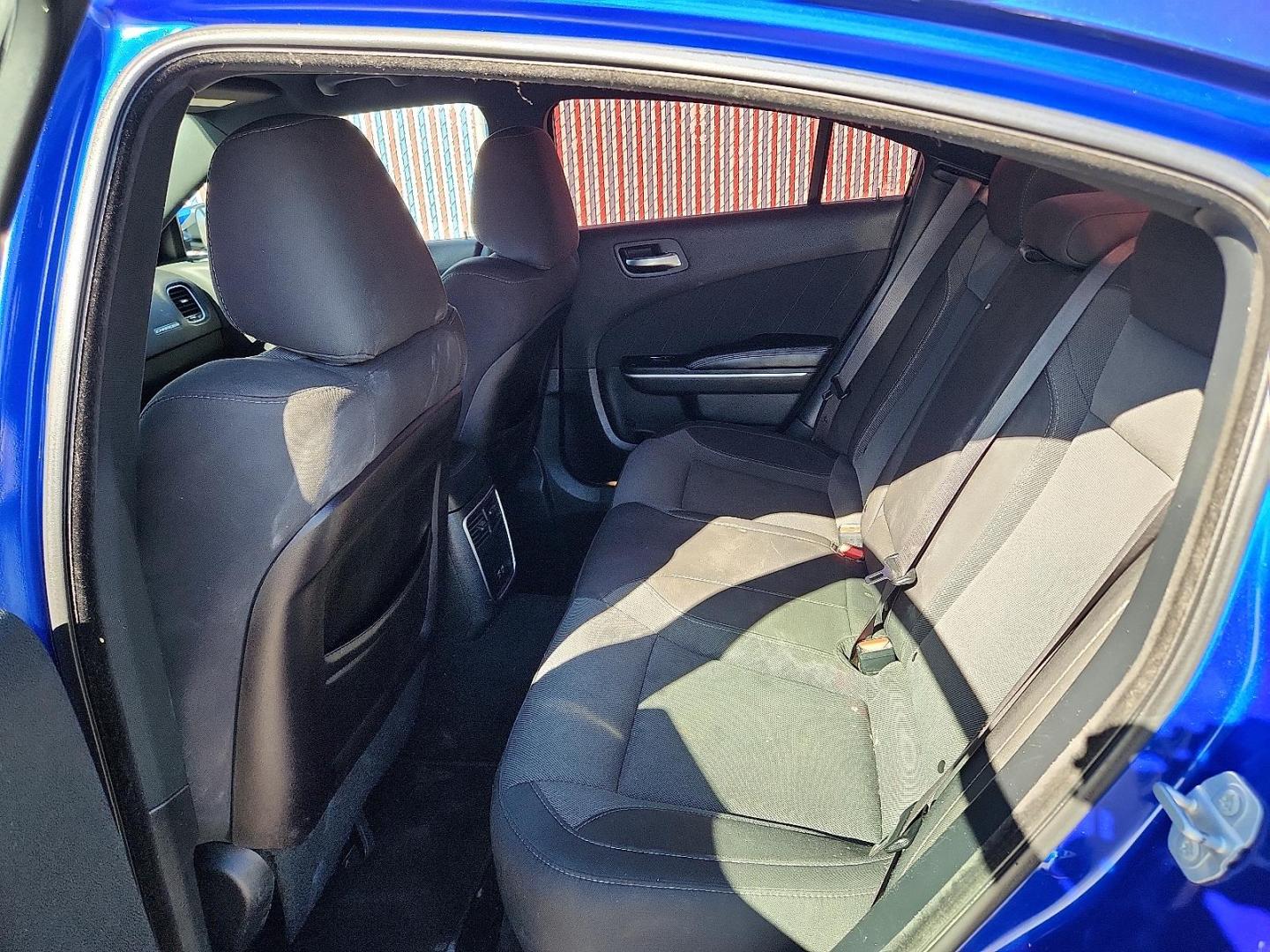 2019 Indigo Blue - PBM /Black - X9 Dodge Charger SXT RWD (2C3CDXBG8KH) with an Pentastar 3.6L V-6 DOHC, variable valve control, regular unleaded, engine with 292HP engine, located at 4110 Avenue Q, Lubbock, 79412, 33.556553, -101.855820 - Photo#4