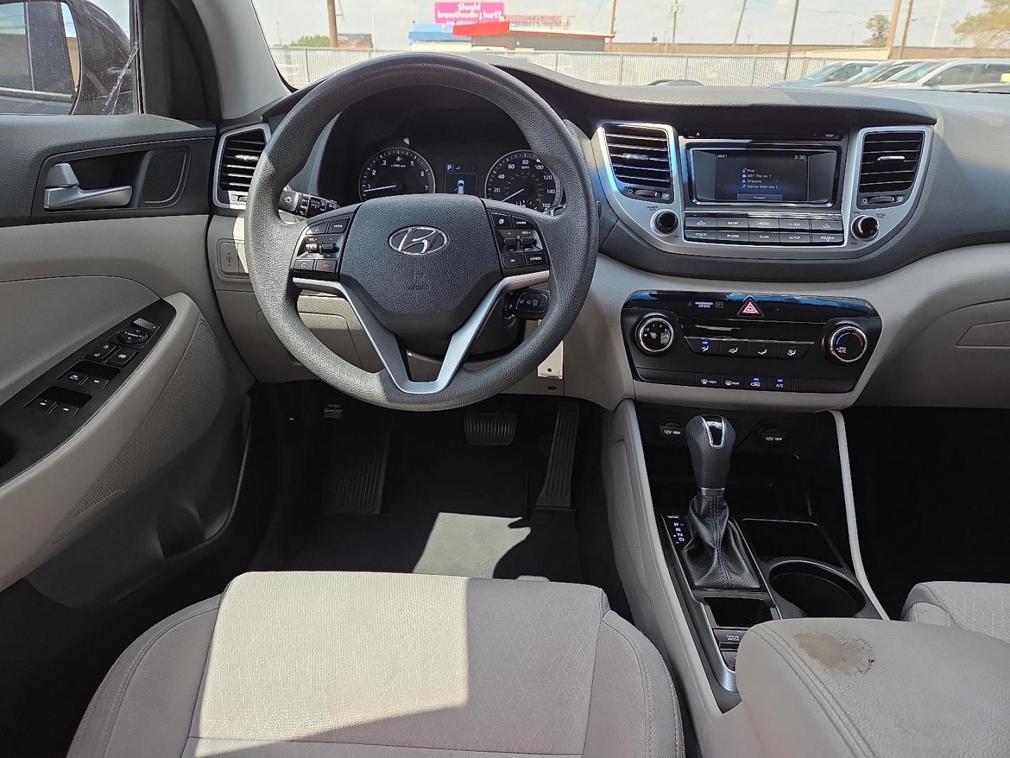 2016 Ash Black - TCM /Gray - TGG Hyundai Tucson Eco (KM8J33A25GU) with an 1.6L I-4 gasoline direct injection, DOHC, variable valve control, intercooled turbo, regular unleaded, engine with 175HP engine, located at 4110 Avenue Q, Lubbock, 79412, 33.556553, -101.855820 - Photo#7