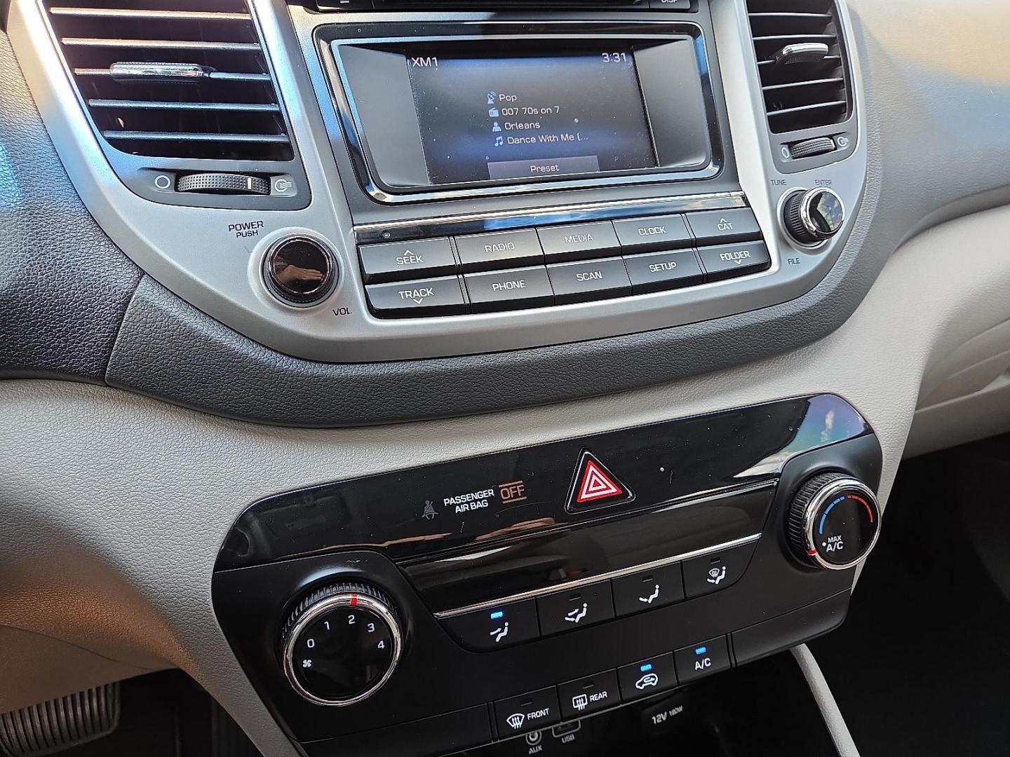 2016 Ash Black - TCM /Gray - TGG Hyundai Tucson Eco (KM8J33A25GU) with an 1.6L I-4 gasoline direct injection, DOHC, variable valve control, intercooled turbo, regular unleaded, engine with 175HP engine, located at 4110 Avenue Q, Lubbock, 79412, 33.556553, -101.855820 - Photo#10