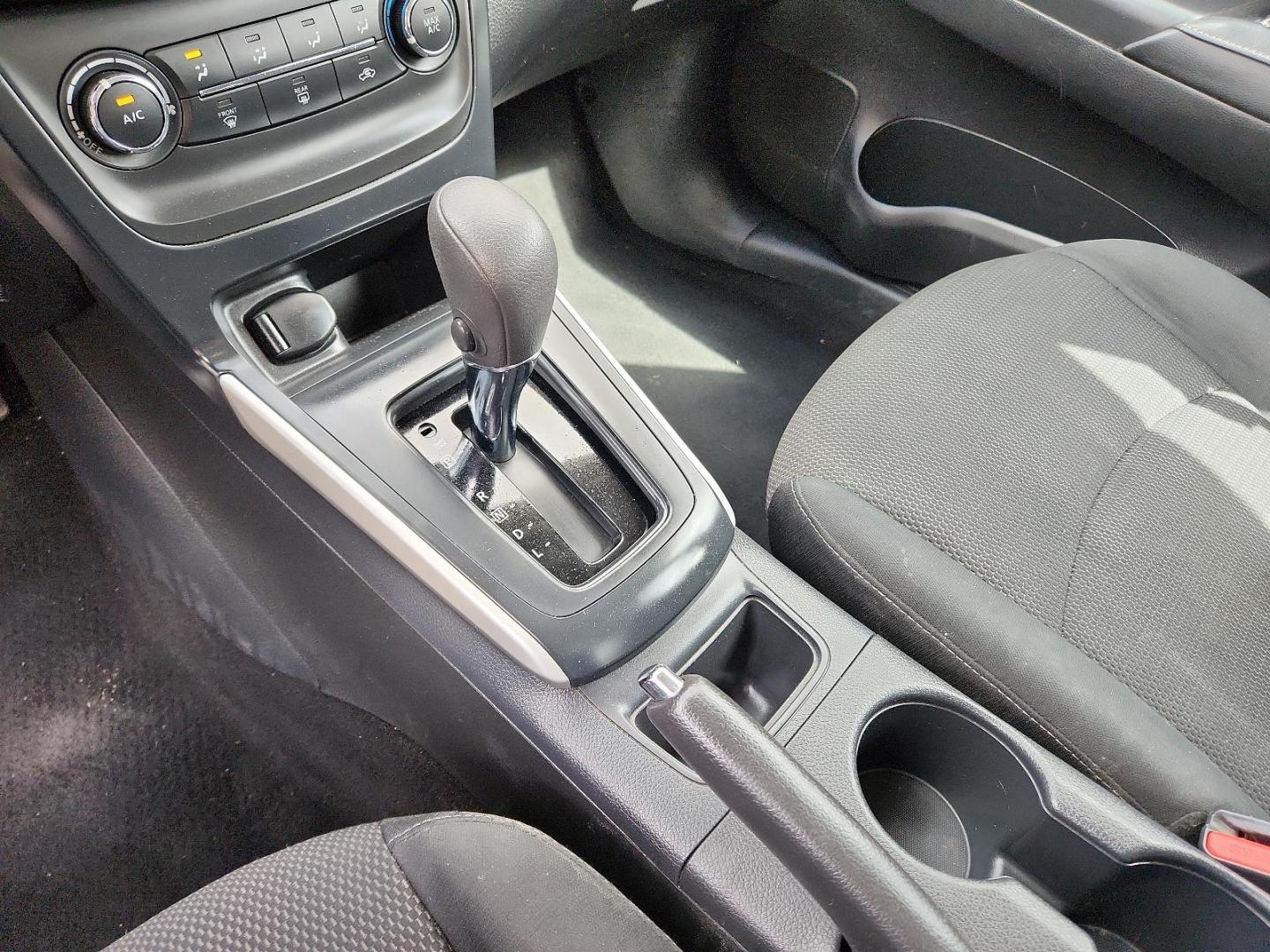 2019 WHITE Nissan Sentra S (3N1AB7AP0KY) with an 1.8L I-4 DOHC, variable valve control, regular unleaded, engine with 124HP engine, located at 4110 Avenue Q, Lubbock, 79412, 33.556553, -101.855820 - Photo#11