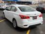 2019 WHITE Nissan Sentra S (3N1AB7AP0KY) with an 1.8L I-4 DOHC, variable valve control, regular unleaded, engine with 124HP engine, located at 4110 Avenue Q, Lubbock, 79412, 33.556553, -101.855820 - Photo#2