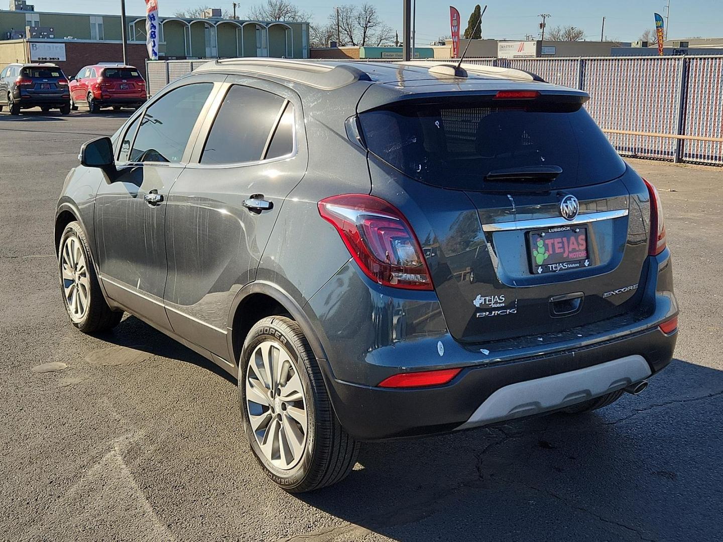 2017 GRAY Buick Encore Preferred (KL4CJASB5HB) with an ENGINE, ECOTEC TURBO 1.4L VARIABLE VALVE TIMING DOHC 4-CYLINDER SEQUENTIAL MFI engine, located at 4110 Avenue Q, Lubbock, 79412, 33.556553, -101.855820 - 02/08/2025 KEY INENVELOPE GOD - Photo#2