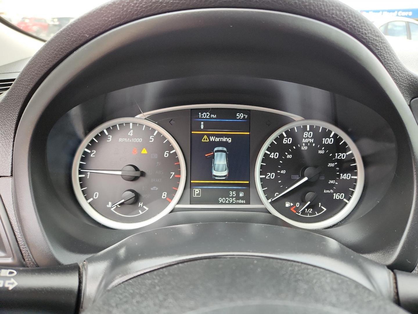 2019 WHITE Nissan Sentra S (3N1AB7AP5KY) with an 1.8L I-4 DOHC, variable valve control, regular unleaded, engine with 124HP engine, located at 4110 Avenue Q, Lubbock, 79412, 33.556553, -101.855820 - 02/14/2025 KEY IN ENVELOPE GOD - Photo#9