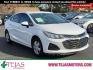 2019 WHITE /Grey Chevrolet Cruze LS (1G1BC5SM4K7) with an 1.4L I-4 gasoline direct injection, DOHC, VVT variable valve control, intercooled turbo, regular unleaded, engine with 153HP engine, located at 4110 Avenue Q, Lubbock, 79412, 33.556553, -101.855820 - Photo#0