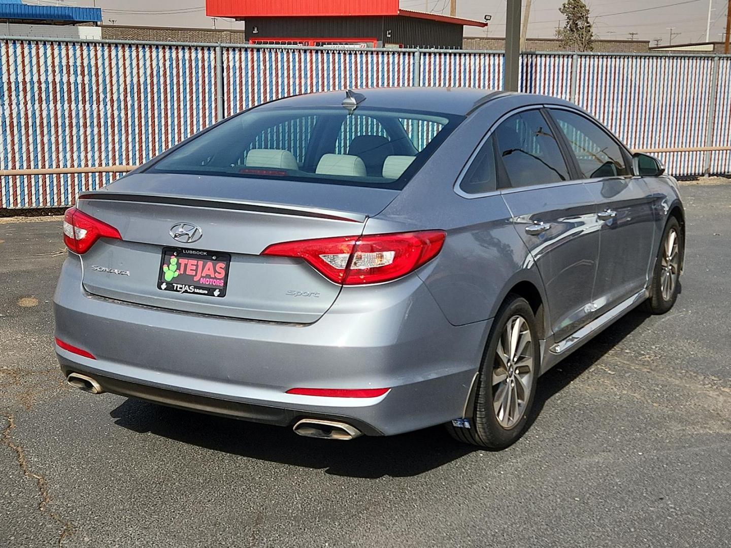 2016 GRAY Hyundai Sonata Sport (5NPE34AF2GH) with an 2.4L I-4 gasoline direct injection, DOHC, variable valve control, regular unleaded, engine with 185HP engine, located at 4110 Avenue Q, Lubbock, 79412, 33.556553, -101.855820 - 02/27/2025 KEY IN ENVELOPE GOD - Photo#1