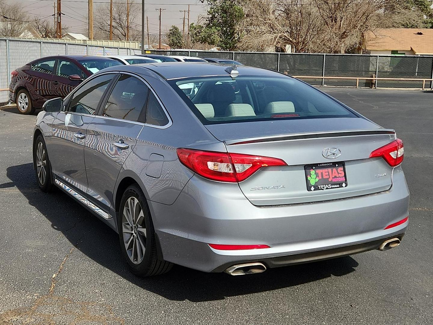 2016 GRAY Hyundai Sonata Sport (5NPE34AF2GH) with an 2.4L I-4 gasoline direct injection, DOHC, variable valve control, regular unleaded, engine with 185HP engine, located at 4110 Avenue Q, Lubbock, 79412, 33.556553, -101.855820 - 02/27/2025 KEY IN ENVELOPE GOD - Photo#2