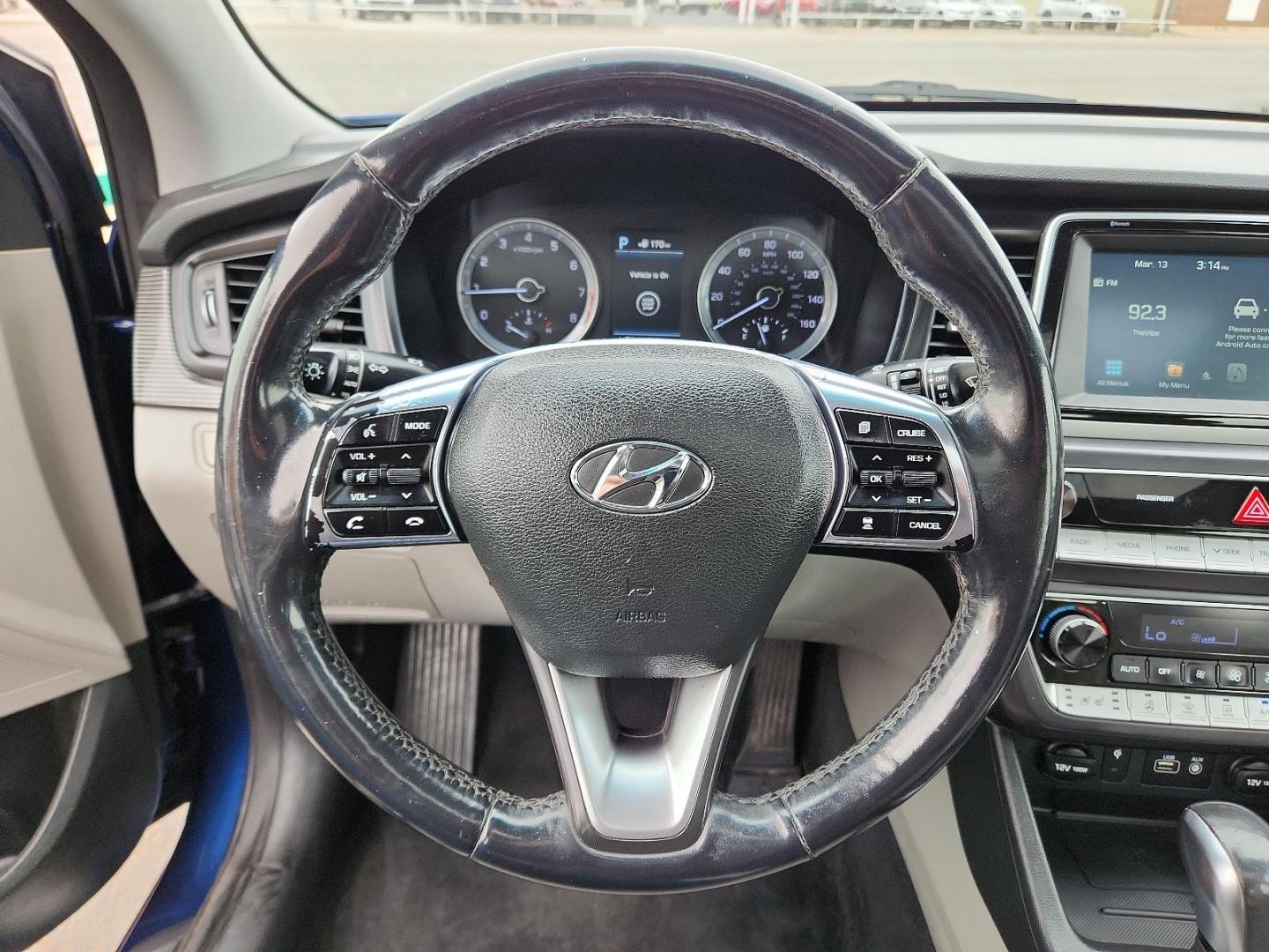 2018 BLUE Hyundai Sonata Limited (5NPE34AF7JH) with an Engine: 2.4L GDI 4-Cylinder engine, located at 4110 Avenue Q, Lubbock, 79412, 33.556553, -101.855820 - 02/27/2025 KEY IN ENVELOPE GOD - Photo#7
