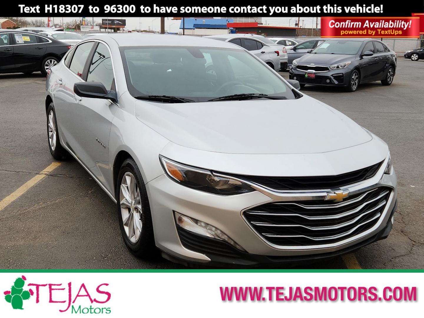 2019 SILVER Chevrolet Malibu LT (1G1ZD5ST0KF) with an ECOTEC 1.5L I-4 gasoline direct injection, DOHC, VVT variable valve control, intercooled turbo, regular unleaded, engine with 160HP engine, located at 4110 Avenue Q, Lubbock, 79412, 33.556553, -101.855820 - 03/08/2025 KEY IN ENVELOPE GOD - Photo#0