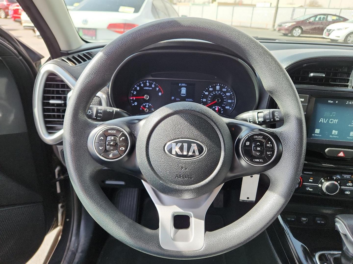 2020 GRAY Kia Soul S (KNDJ23AU4L7) with an 2L I-4 DOHC, D-CVVT variable valve control, regular unleaded, engine with 147HP engine, located at 4110 Avenue Q, Lubbock, 79412, 33.556553, -101.855820 - 02/25/2025 KEY IN ENVELOPE GOD - Photo#10